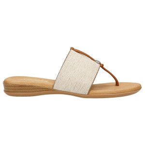 Elegantné Béžové Šľapky S Ozdobou Relaks