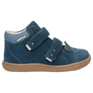 Modré Vysoké Barefoot Topánky Pre Deti S Medvedíkom Bartek 86319-86