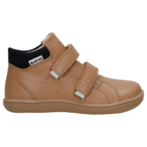 Béžové Kožené Kotníkové Topánky Barefoot Bartek 86309-54