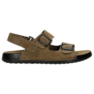 Wojas Béžové Pánske Sandále Z Nubuku Z Línie Comfort