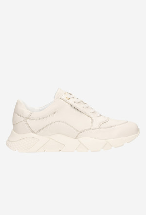 Wojas Delikatne Beżowe Sneakersy Damskie