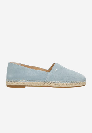 Wojas Jasnoniebieskie Espadryle Damskie Z Dwoiny