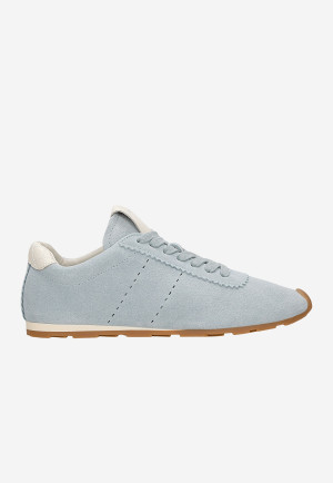 Wojas Jasnoniebieskie Sneakersy Na Cienkiej Podeszwie