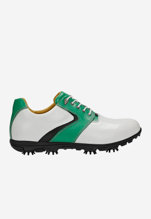 Wojas Zielone Męskie Półbuty Golfowe