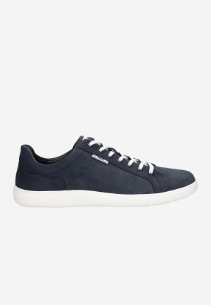 Wojas Granatowe Sneakersy Męskie Z Nubuku