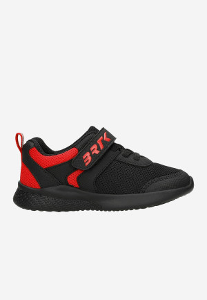 Czarno-Czerwone Sneakersy Dla Chłopców Bartek 87003-11