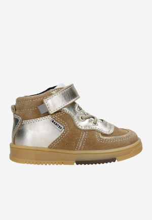 Sneakers Bartek 11583008, Dla Dziewcząt, Beżowo-Złoty