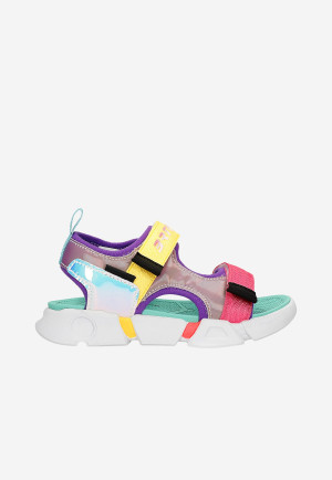 Sandały Dla Dziewcząt Bartek 16043202, Multi-Color
