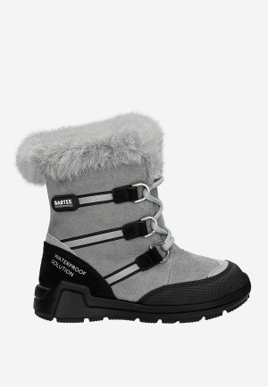 Śniegowce Bartek, 85003-60, Popielato-Czarne