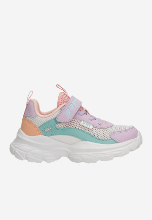 Kolorowe Sneakersy Dla Dziewczynki Na Masywnej Podeszwie Bartek 87008-16