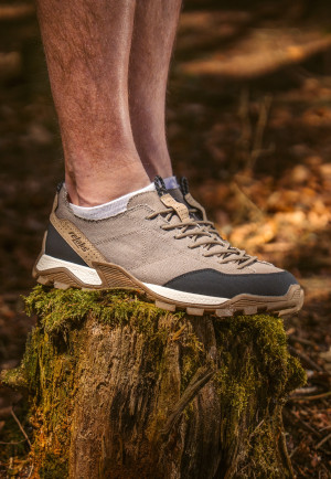 Béžové Sneakers Relaks Micropolytex