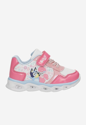 Różowe Sneakersy Bluey Dla Dziewczynki Ze Świecącą Podeszwą Bartek 87042-15