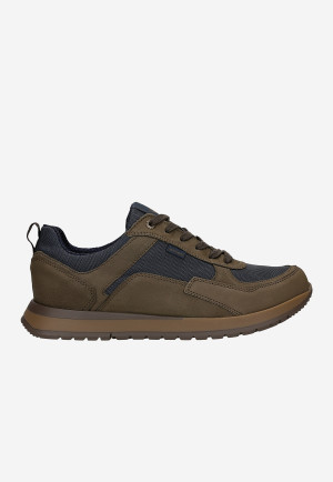 Wojas Brązowo-Granatowe Sneakersy Męskie