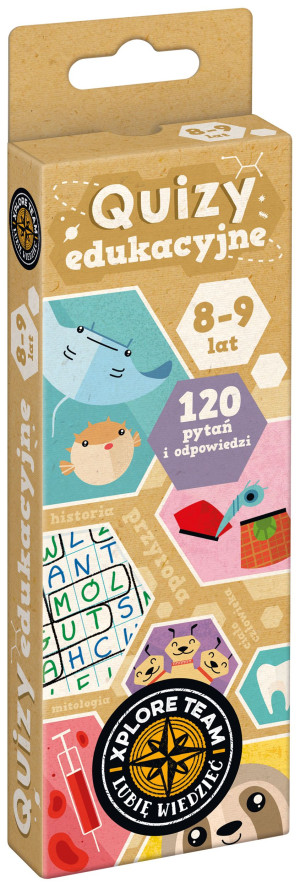Xplore Team Quizy edukacyjne 8-9 lat