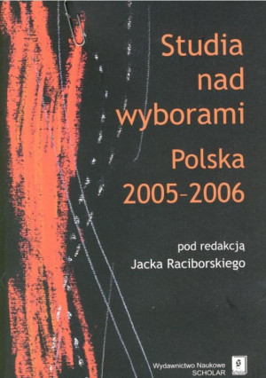 Studia nad wyborami Polska 2005 - 2006