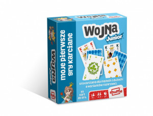 Wojna Junior 8 gier karcianych