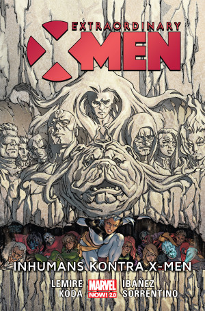 Extraordinary X-Men Inhumans kontra X-Men