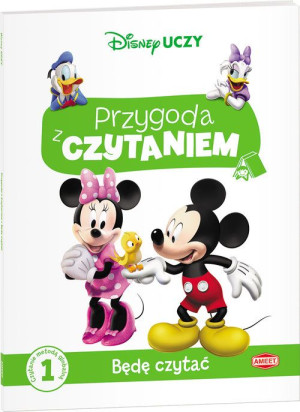 Przygoda z Czytaniem. Myszka Miki. Będę czytać