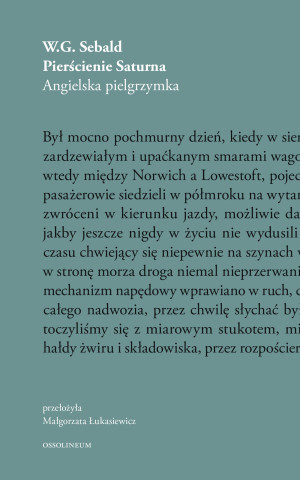 Pierścienie Saturna Angielska pielgrzymka