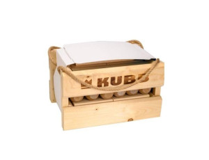 Gra plenerowa KUBB w drewnianej skrzynce