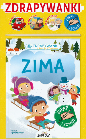 Zima z Manią i Tyniem Zdrapywanka