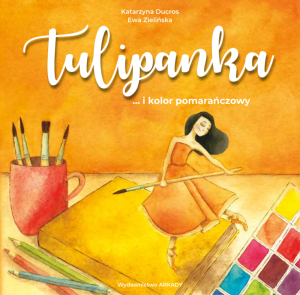 Tulipanka i kolor pomarańczowy