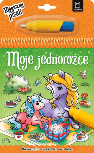 Moje jednorożce Malowanka z pisakiem wodnym