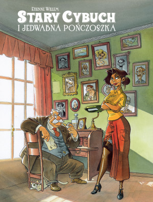 Stary cybuch i jedwabna pończoszka