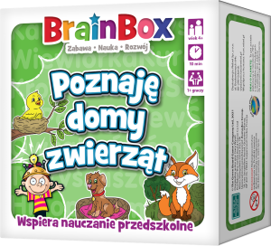 BrainBox Poznaję domy zwierząt