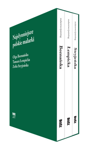 Najsłynniejsze polskie malarki  Zestaw miniaturowych albumów w etui
