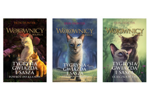 Wojownicy Manga Tygrysia Gwiazda i Sasza Trylogia Pakiet