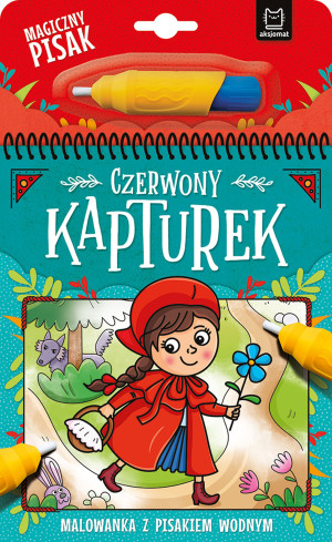 Czerwony Kapturek Malowanka z pisakiem wodnym