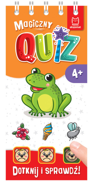 Magiczny quiz z żabką Dotknij i sprawdź