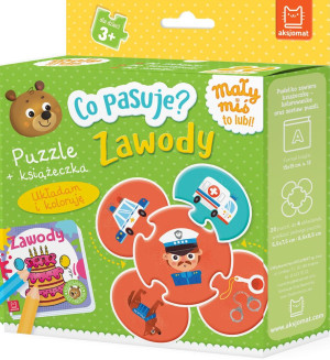 Co pasuje? Zawody Puzzle + książeczka