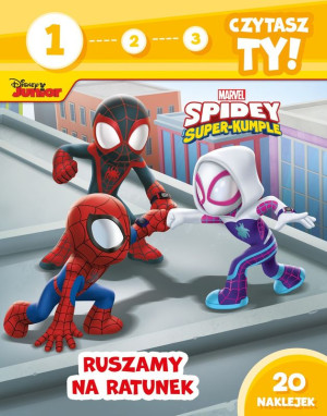 1 2 3 czytasz ty! Poziom 1 Ruszamy na ratunek Marvel Spidey i super-kumple