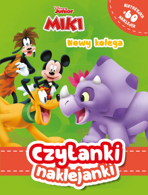 Disney Junior Miki Nowy kolega Czytanki naklejanki