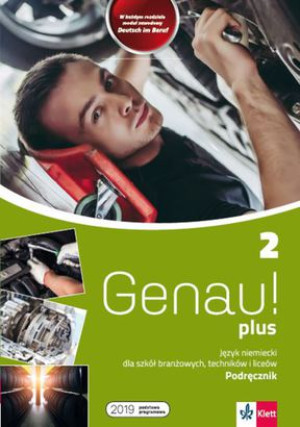 Genau plus 2 Podręcznik Szkoły ponadpodstawowe