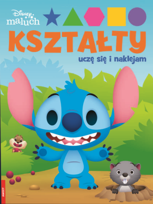 Disney Maluch Kształty Uczę Się I Naklejam