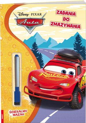 Disney Pixar Auta Zadania do zmazywania