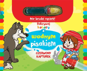 Odkrywaj kolory z wodnym pisakiem Czerwony Kapturek