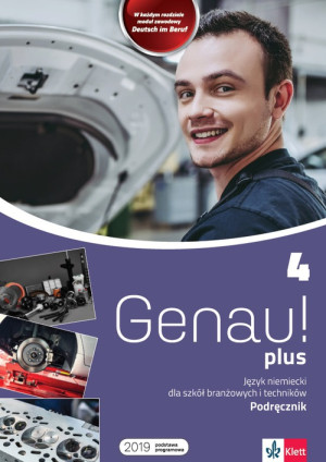 Genau plus 4 Podręcznik Szkoła ponadpodstawowa