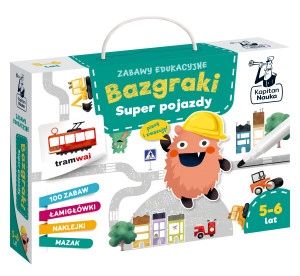 Zabawy edukacyjne Bazgraki Super pojazdy