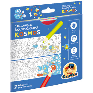 CzuCzu Dłuuugie kolorowanki Kosmos