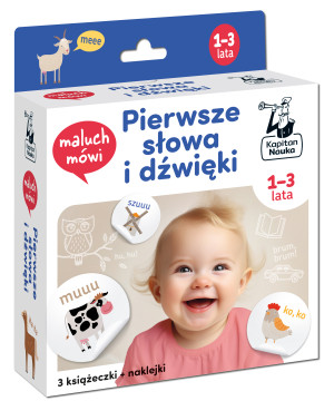 Maluch mówi Pierwsze słowa i dźwięki