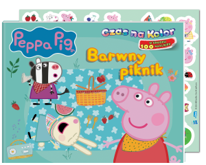 Peppa Pig Czas na kolor Barwny piknik