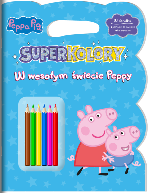 Peppa Pig Superkolory cz. 4 W wesołym świecie Peppy