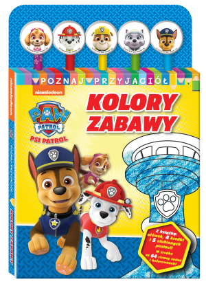Kolory zabawy. Psi Patrol Poznaj przyjaciół