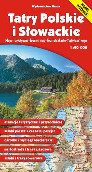 Mapa „Tatry Polskie i Słowackie”