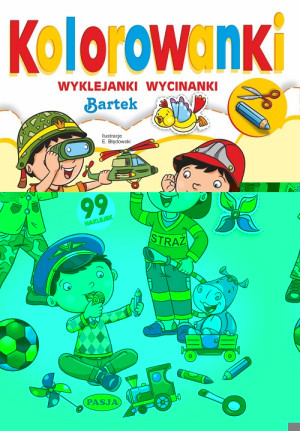 Kolorowanki. Bartek