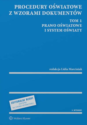 Procedury oświatowe z wzorami dokumentów. Tom 1